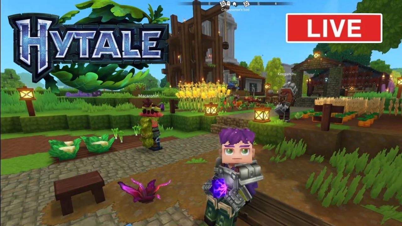 Valentine's Build Prep in HYTALE