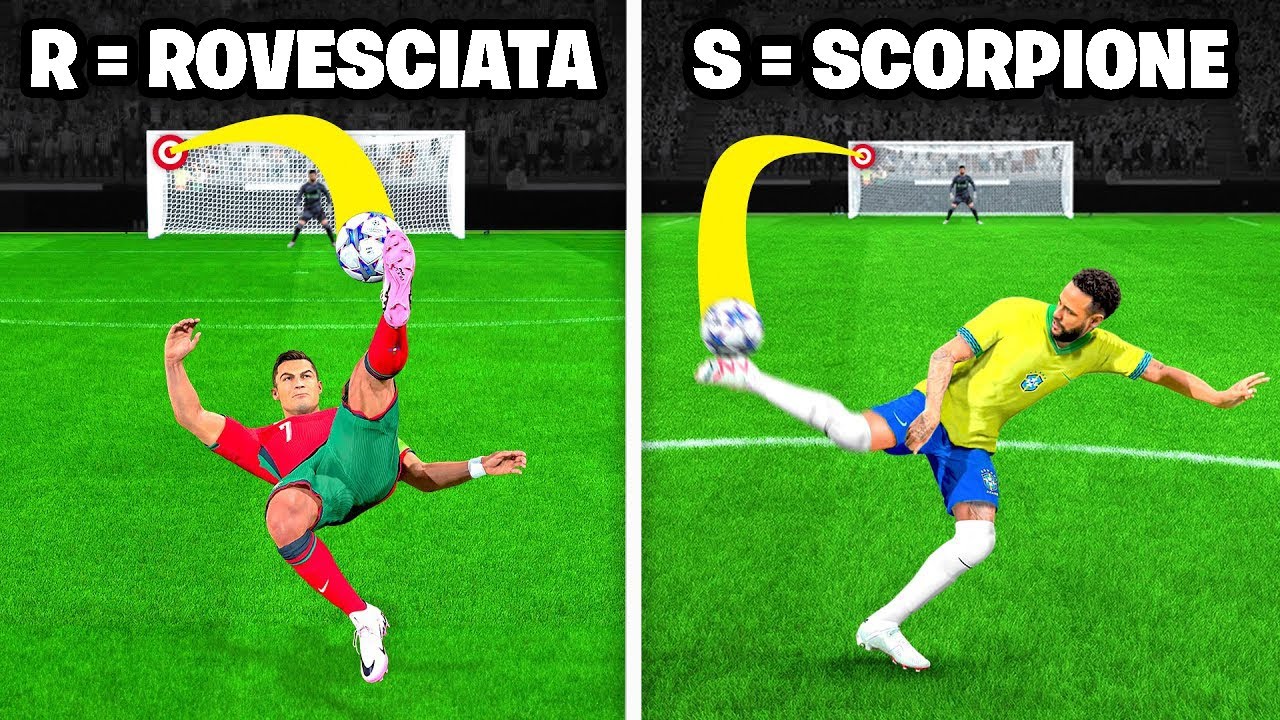 ⚽ 1 GOAL per ogni LETTERA DELL' ALFABETO