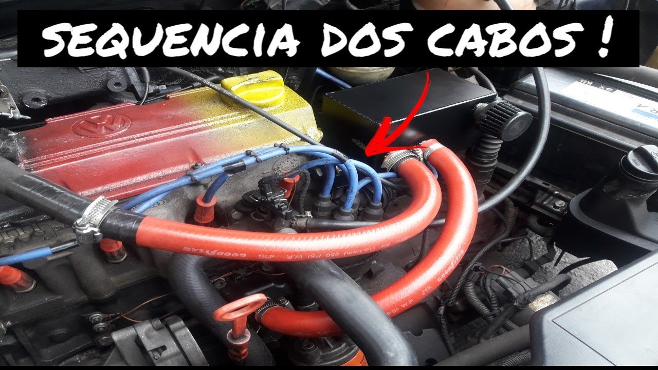 Sequencia dos cabos de velas Golf mk3 ►RobFilms