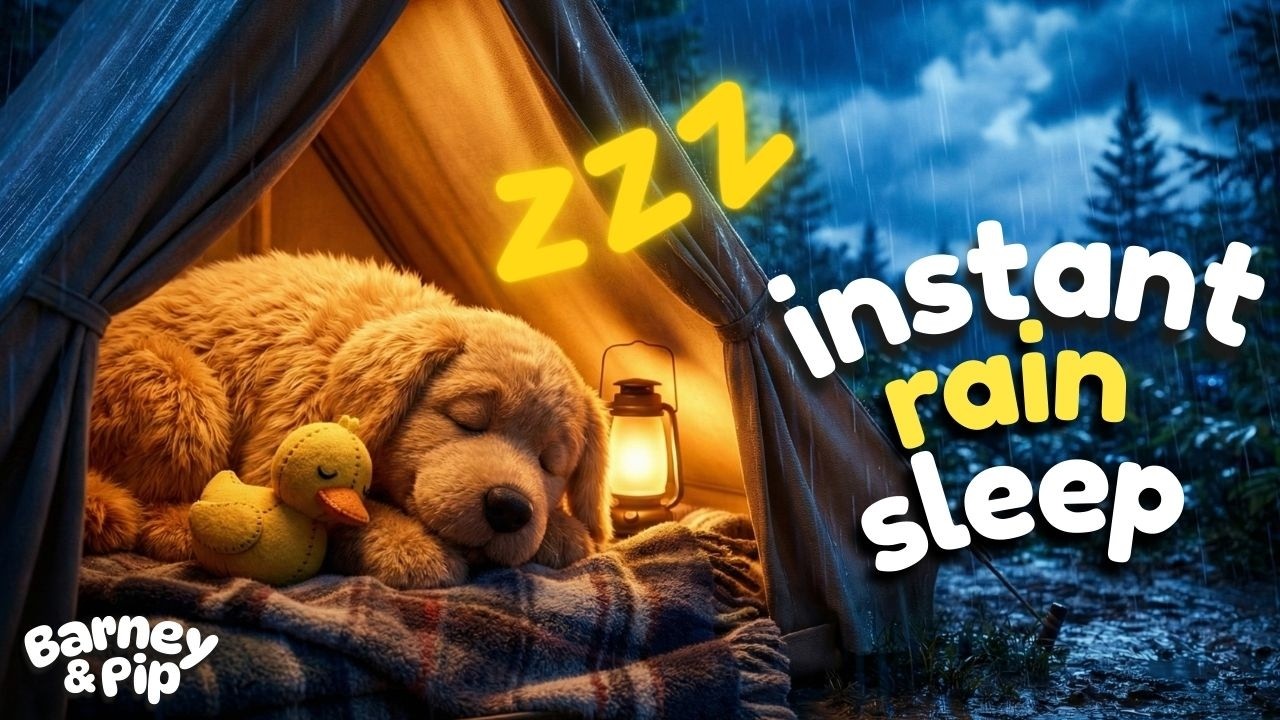Rain Sounds for Sleeping Baby 🌧️ Fall Asleep Fast 💤 Baby Sleep Music | Mozart Brahms Lullaby