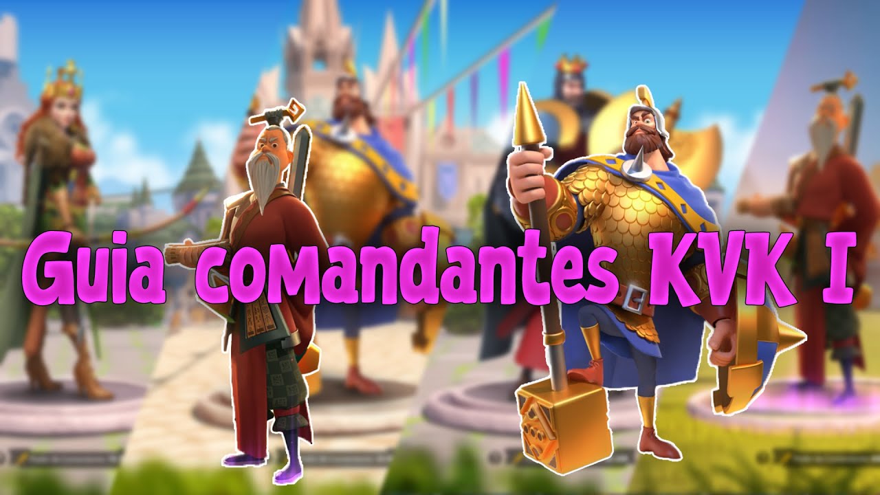 Guia Comandante kvk 1- F2P - Rise of Kingdoms