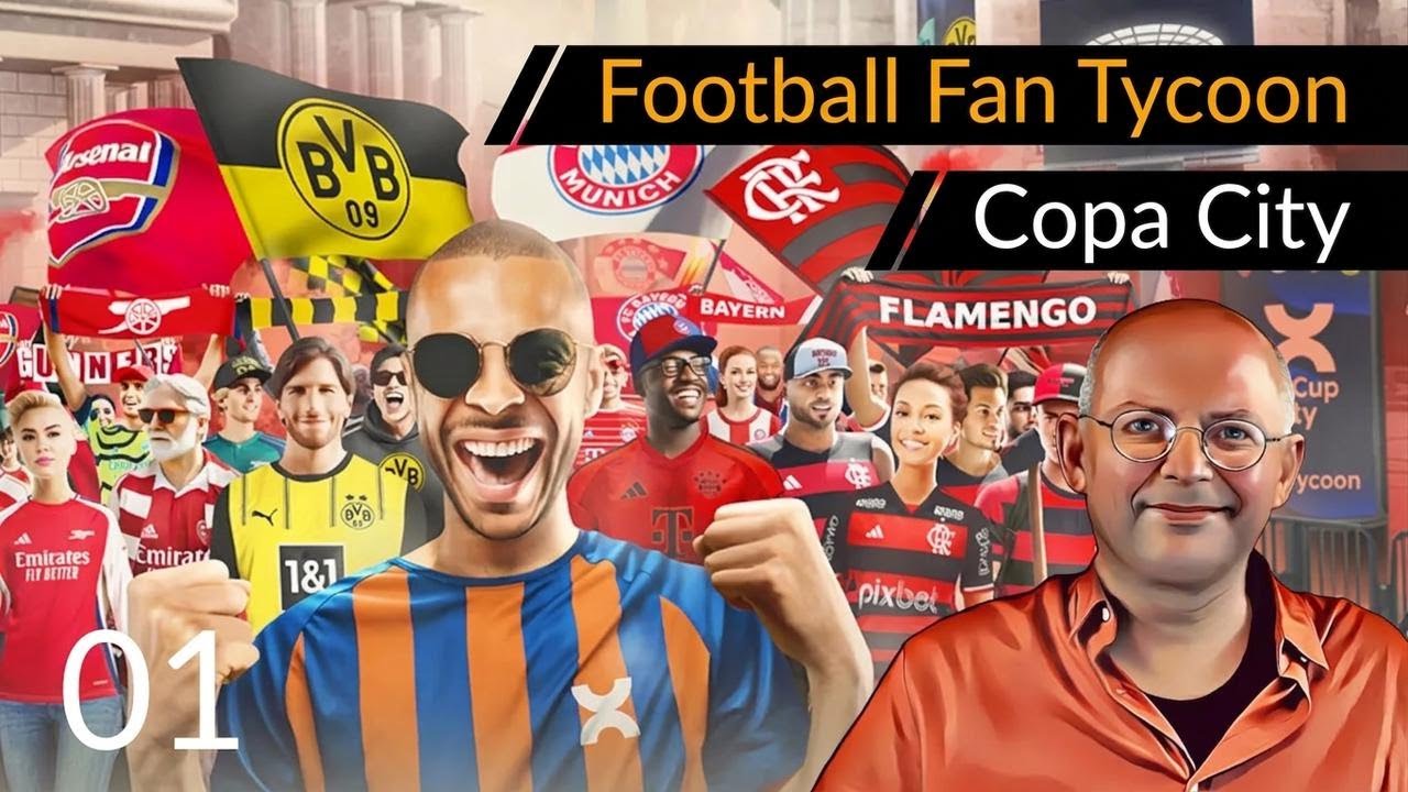 Game Day! First Look at Soccer Fan Tycoon: COPA CITY (Ep 1)