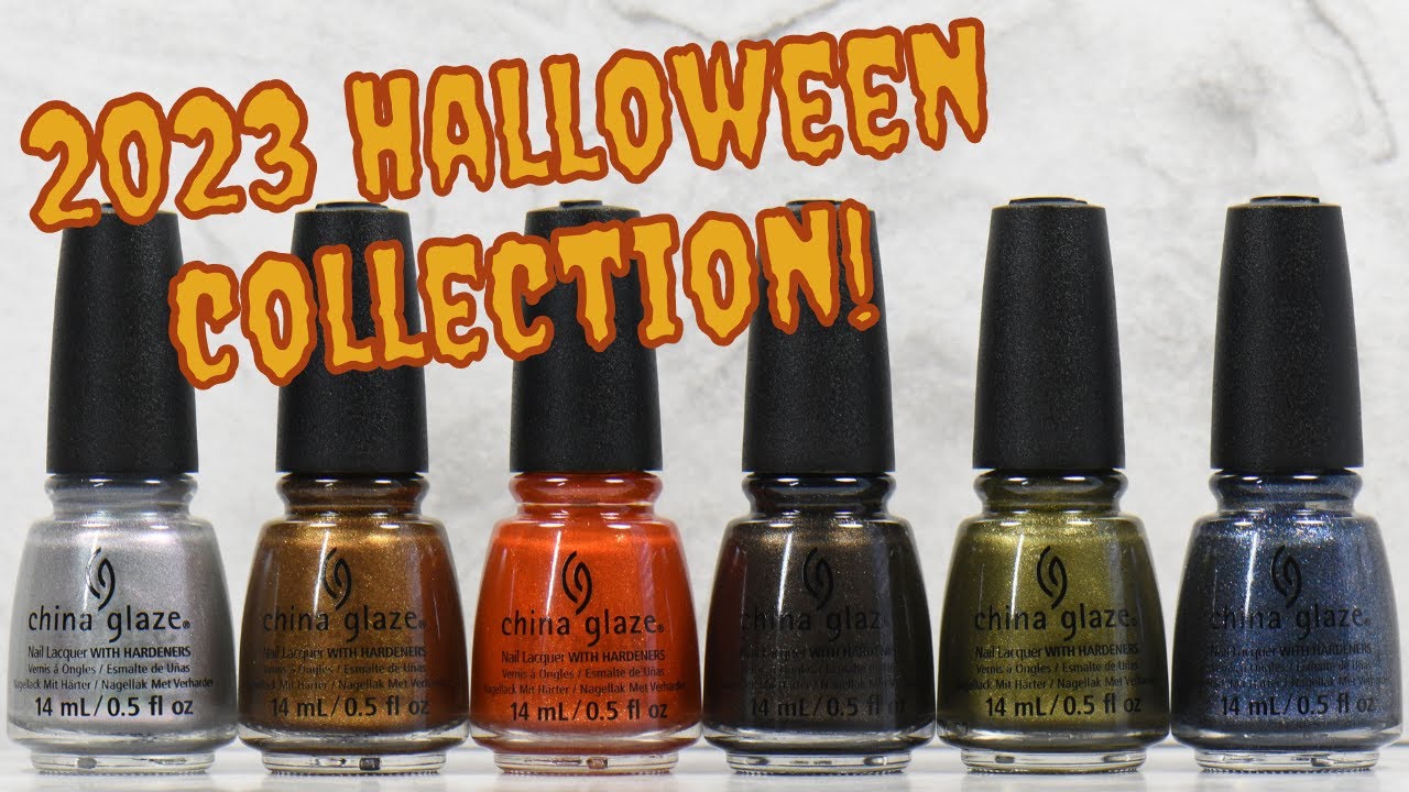 China Glaze SERPENTINE Halloween 2023 Collection | Live Swatch & Review with Comparisons