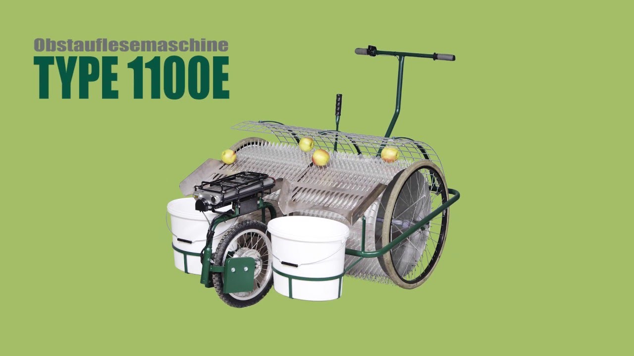 Obstsammler mit Elektroantrieb von Huemer Obsterntetechnik - Type 1100E