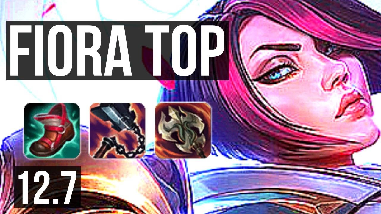 FIORA vs NOCTURNE (TOP) | 10 solo kills, 14/1/2, Legendary, 700+ games | KR Diamond | 12.7