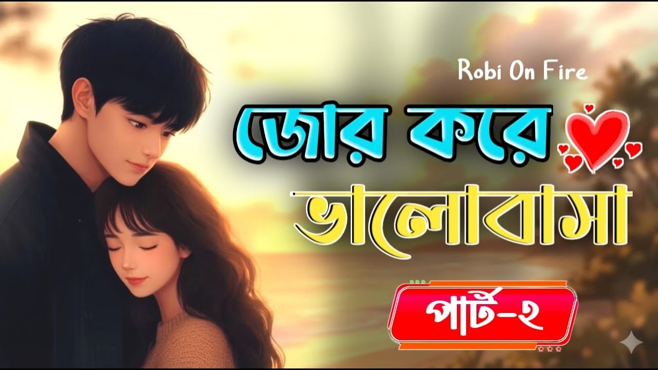 New Golpo: জোর করে ভালোবাসা (Part-2) Jor kore Valobasha। Robi On Fire