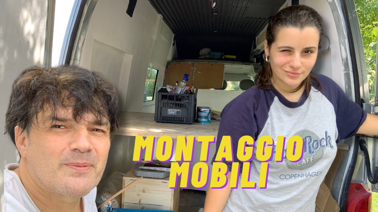 Come abbiamo camperizzato il nostro van | Parte 7. Costruzione letto, gavone, cassapanca e pensili