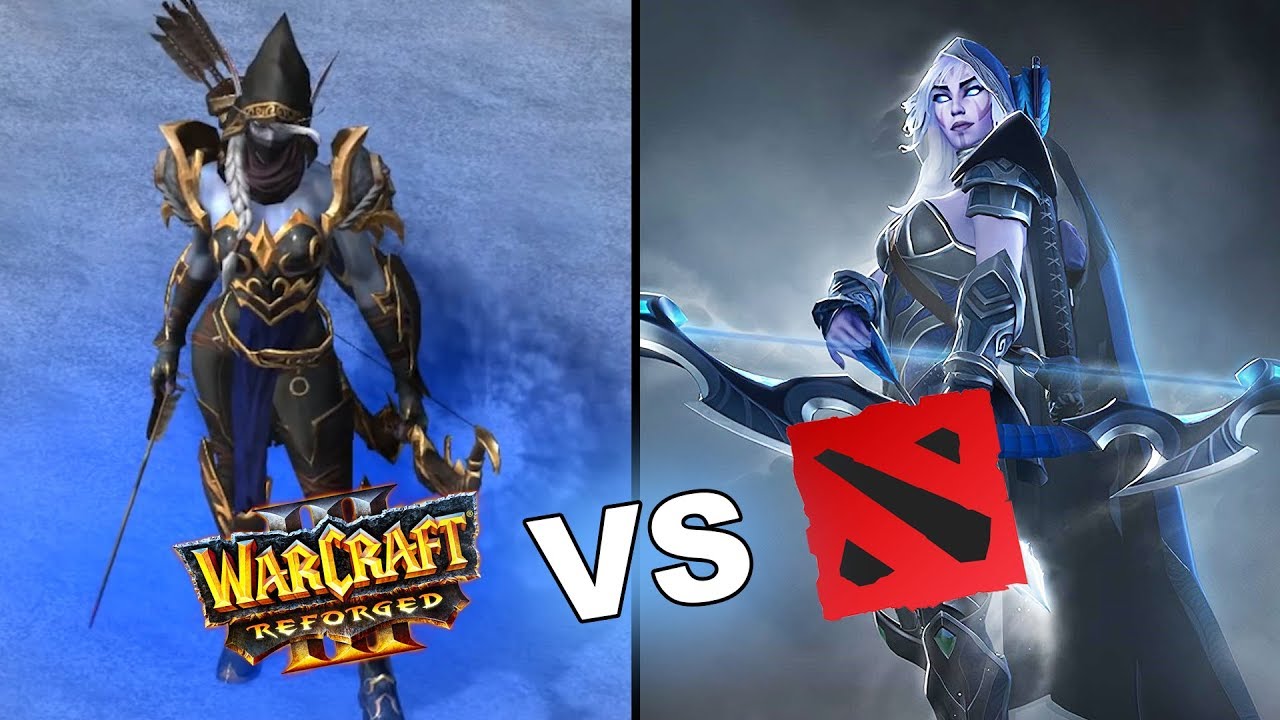 Дота 1 VS Дота 2 + ОБНОВА WarCraft 3 Reforged!