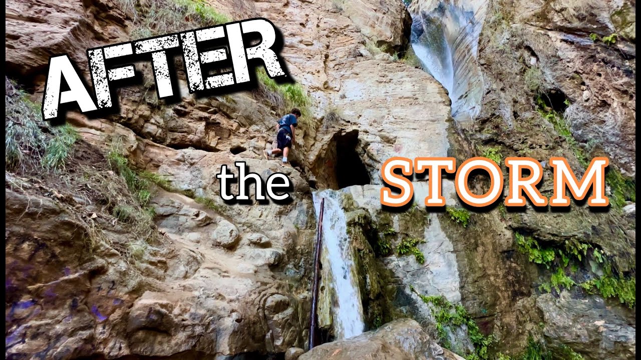 Black Star Canyon Falls Silverado Canyon CA | Best OC Waterfall Hike After a Heavy Rainfall