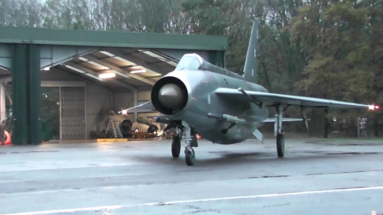 Double QRA Lightning Jets Scramble at Twilight: Bruntingthorpe 12/11/16