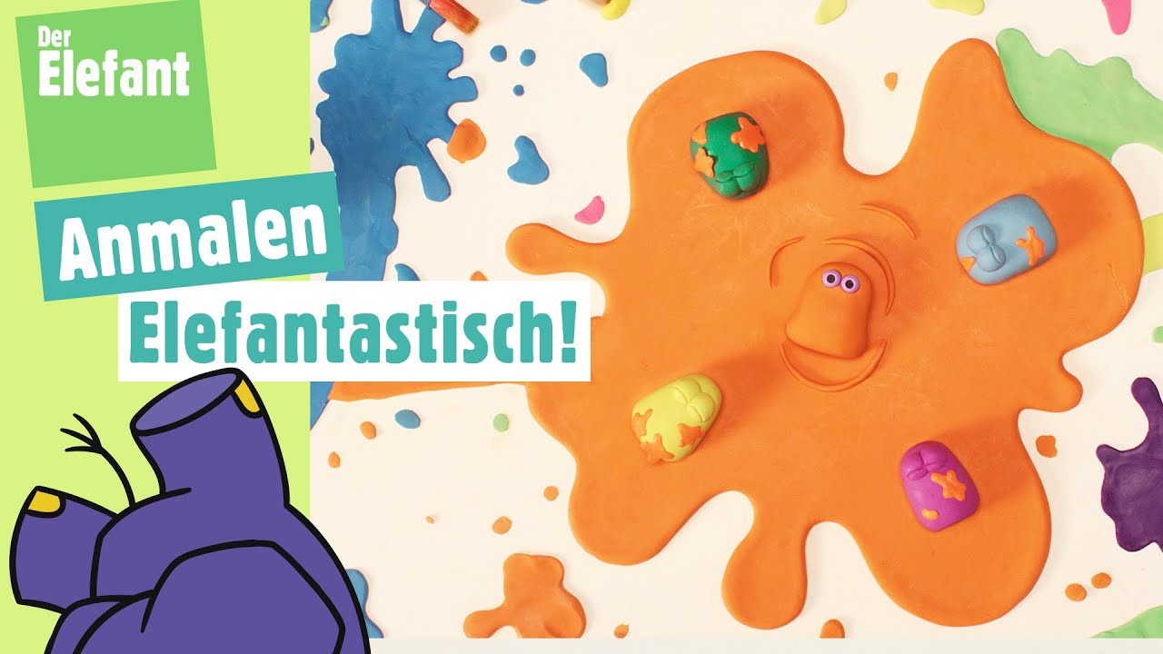 elefantastisch! - Wie backt man Pancakes & Die Mini Boings malen sich an | Der Elefant | WDR
