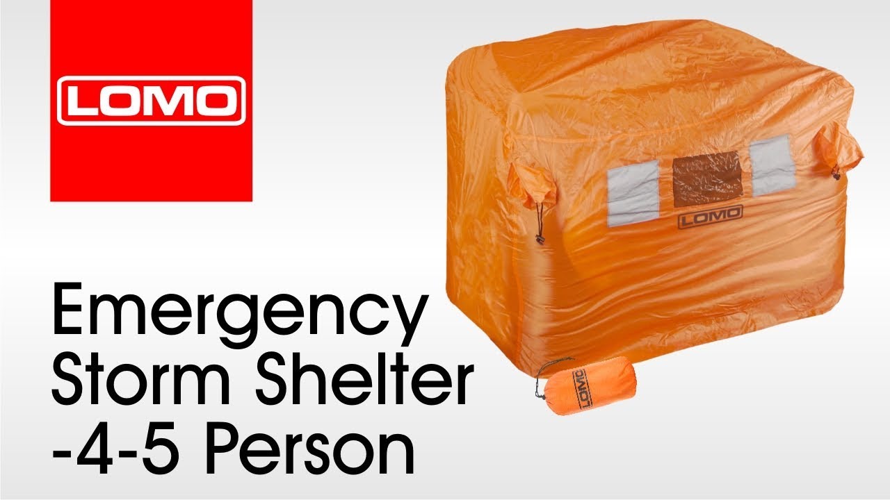 Lomo 4-5 Person Emergency Storm Shelter