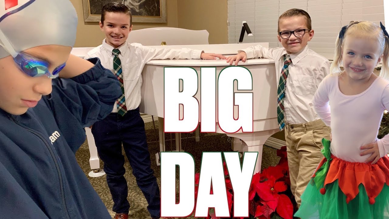 BUSY DAY IN THE LIFE WITH FOUR KIDS | SWIM, TUMBLING, DANCE, PIANO IN THE SAME DAY | CRAZY ROUTINE