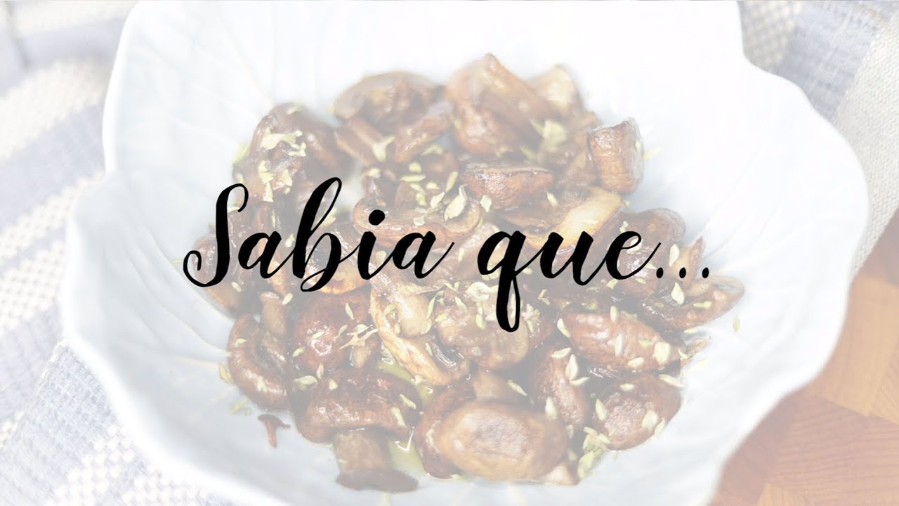 Sabia que... como saltear cogumelos