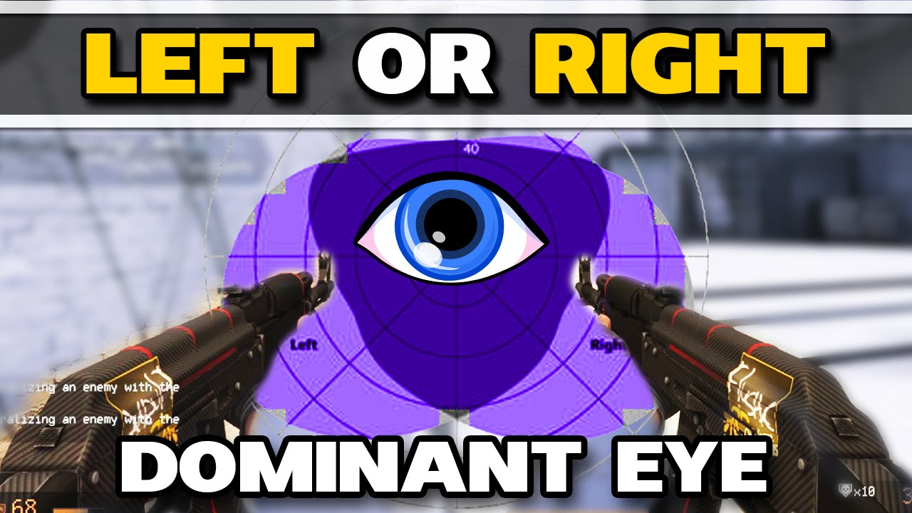 RIGHT OR LEFTHANDED VIEWMODEL? What is your dominant eye? CSGO Tutorial