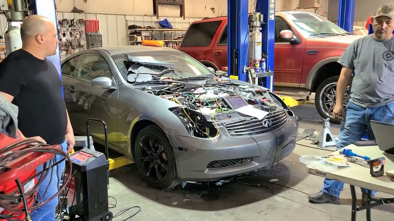 2003 infiniti g35 no enciende
