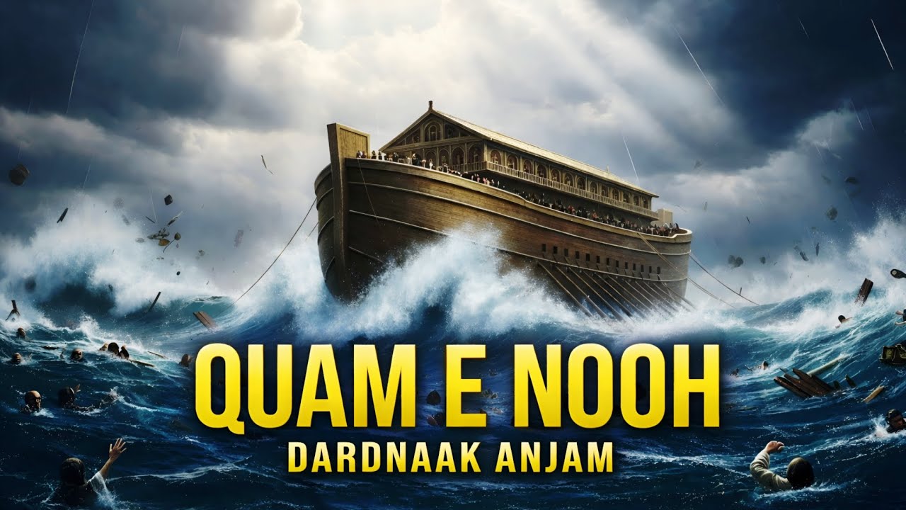Qaum-e-Nooh Ka Dardnaak Anjaam | Jab Aasman Se Azab Utar Aya_ Ibratnaak Islamic Story| AI Full Story