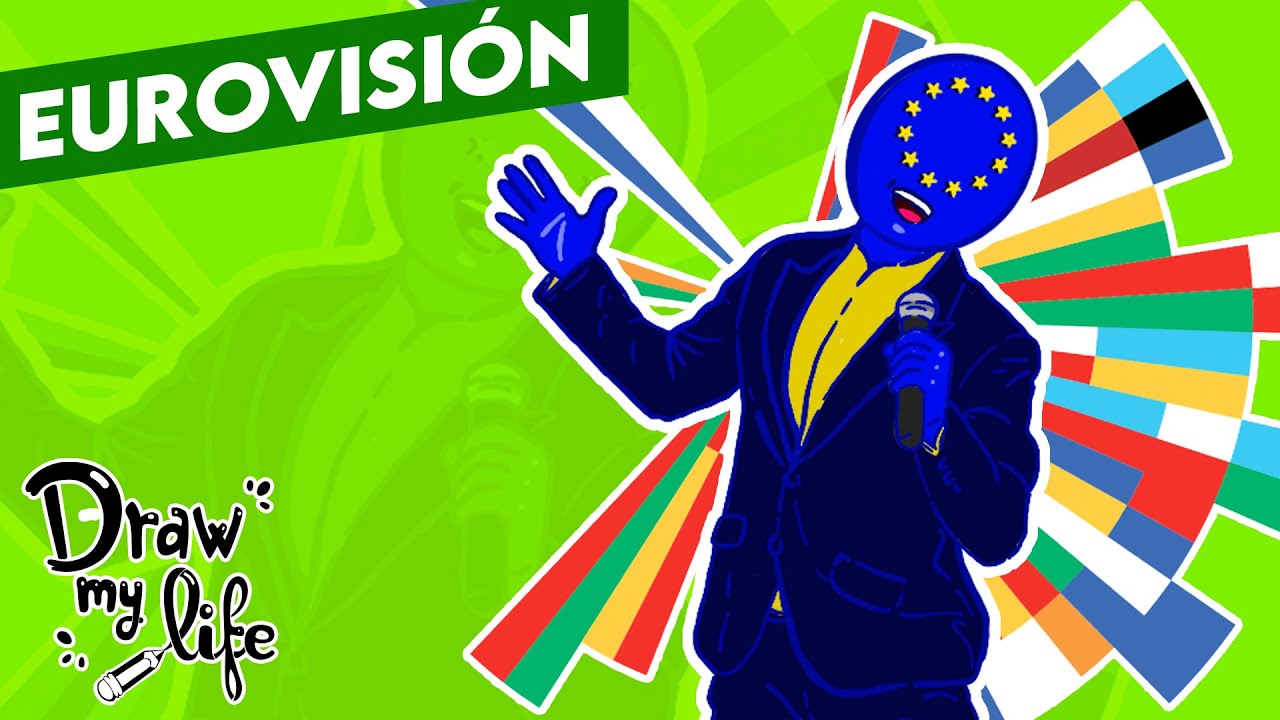 EUROVISIÓN: el FESTIVAL de la CANCIÓN EUROPEA 🎤| Draw My Life en Español