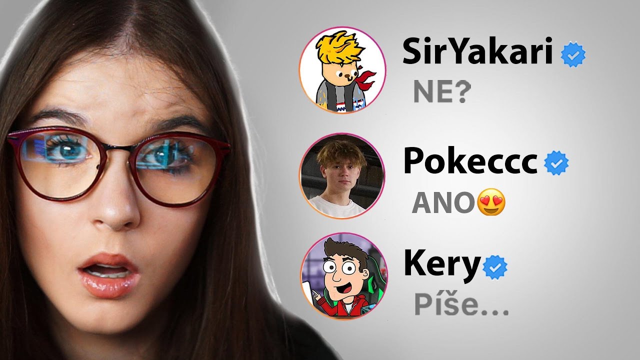 POZVALA JSEM VŠECHNY YOUTUBERY NA RANDE!