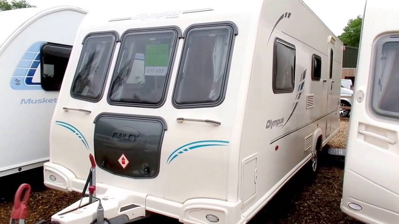 Bailey Olympus 525 2010 touring caravan walk through