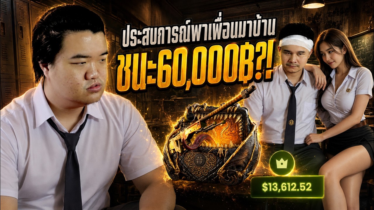 ประสบการณ์ของพี่หยีพาเพื่อนมาบ้าน! และชนะจริงหรือ 60k฿ - Cs2