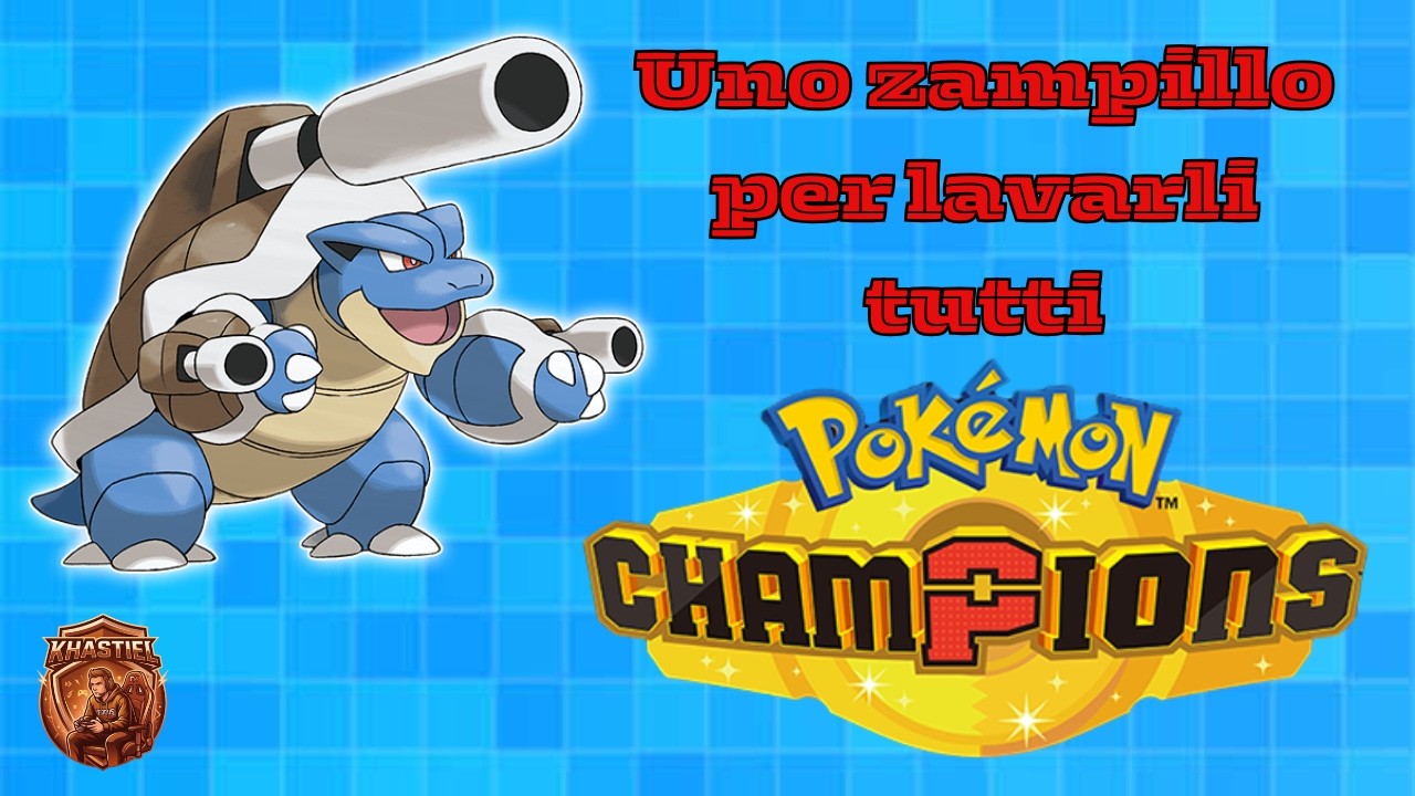 Uno Zampillo per lavarli tutti! Pokemon Champions Gameplay ITA