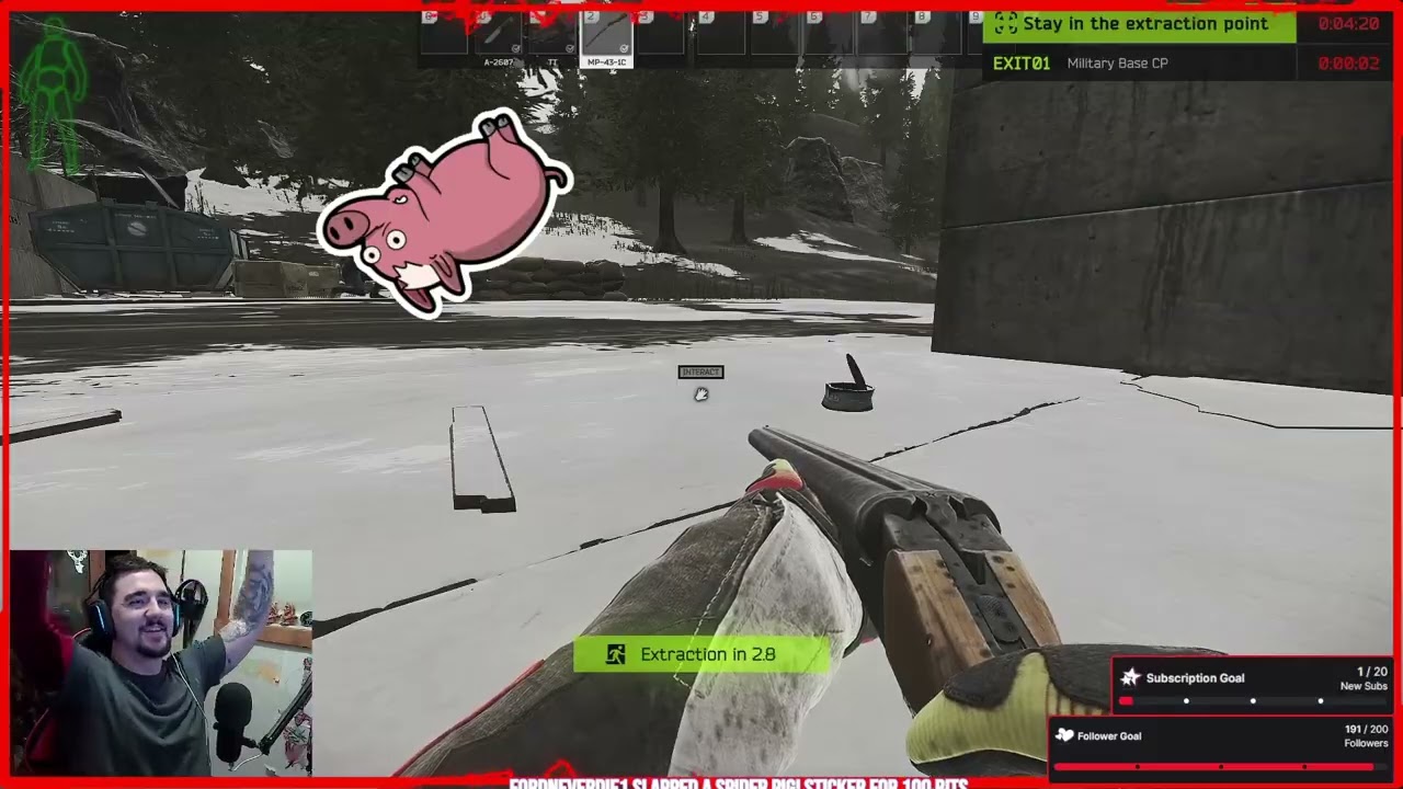 {Follow 4 Follow} Tickling Tarkov!! with @oldred199 !!!  Come Hang Out!!! !yout (Part 14/23)