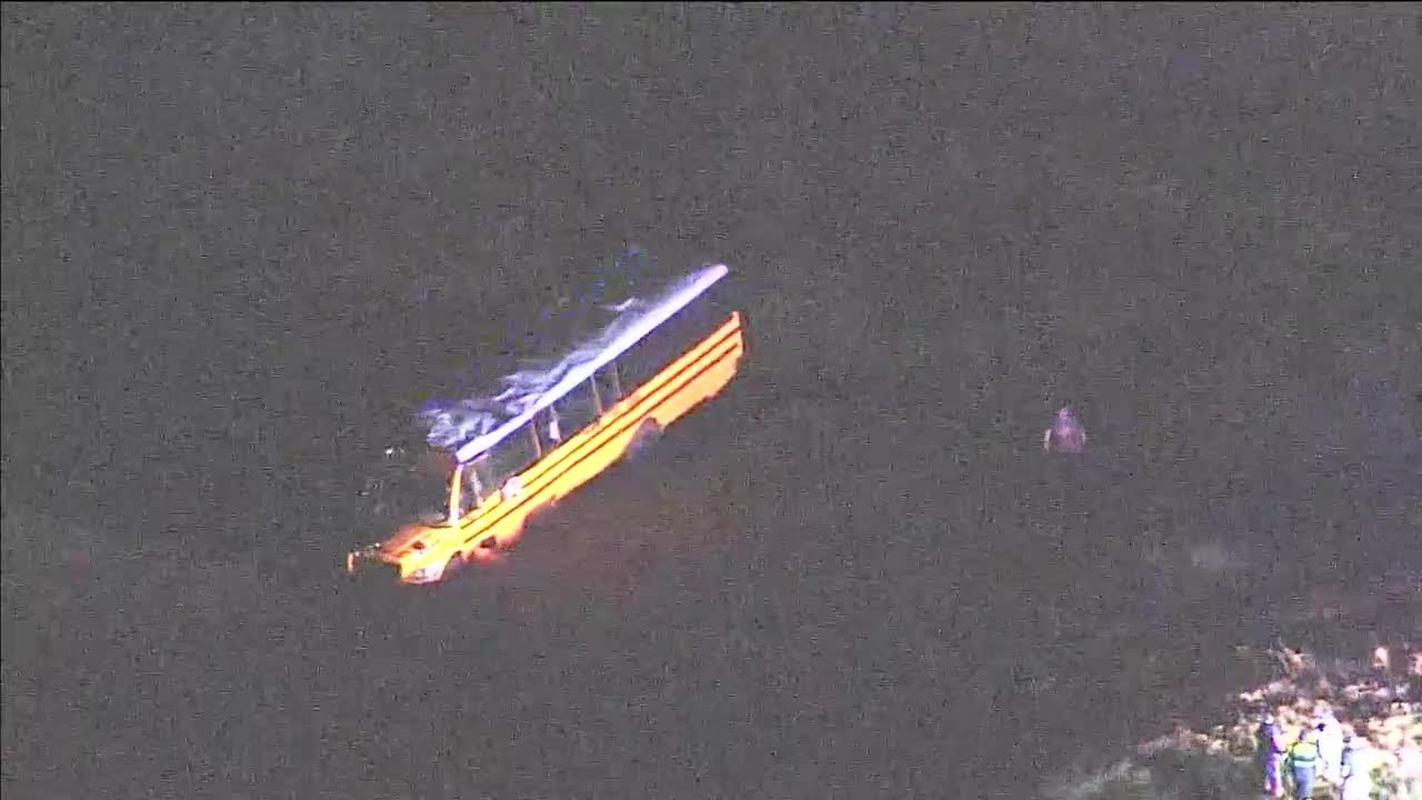 School bus carrying Minco softball team rolls over, critically injures 6 people