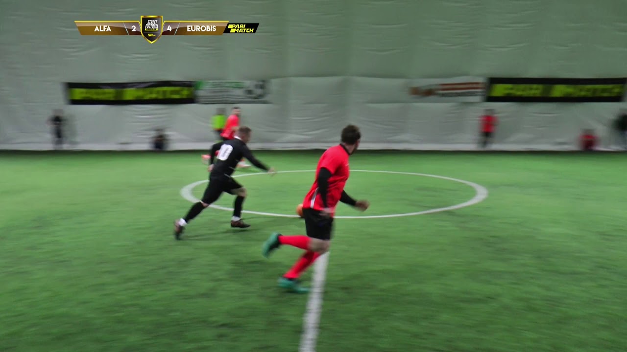 Обзор матча | BLACK ALFA 4 - 7 EUROBIS #SFCK Street Football Challenge Kiev