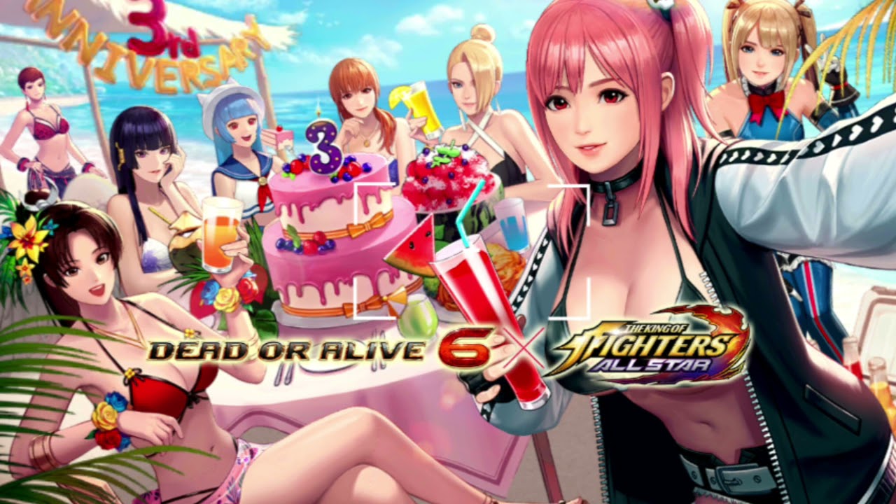 DOA6 Battle Theme (Angels of Paradise) | The King of Fighters ALLSTAR X Dead or Alive 6