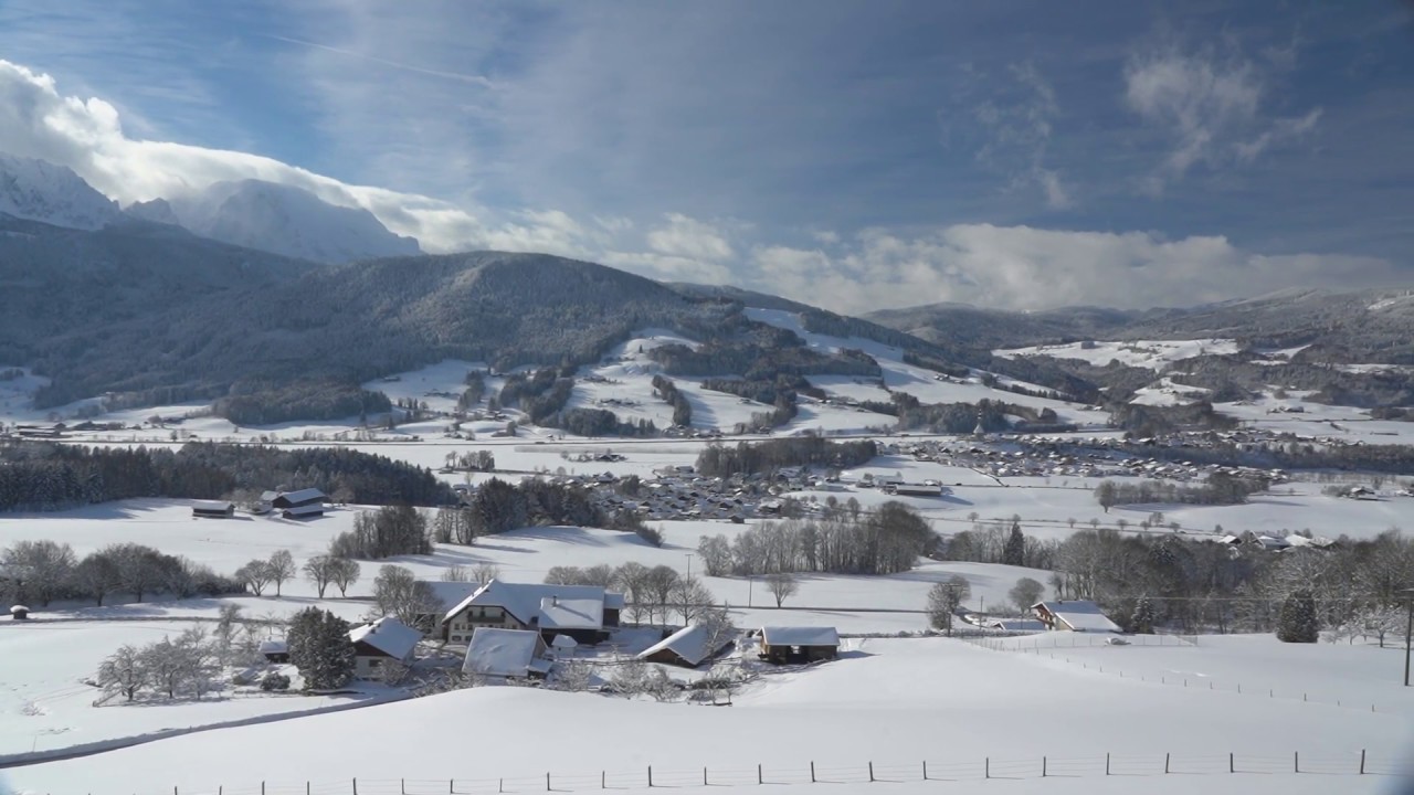 Winterliches Stoi&szlig;er Achental im Rupertiwinkel