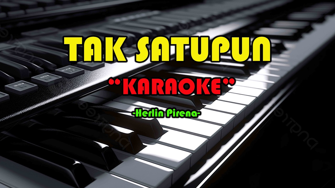 Tak Satupun l Karaoke Rohani l Cipt Hery  Priyonggo l Herlin Pirena | Nada Standar