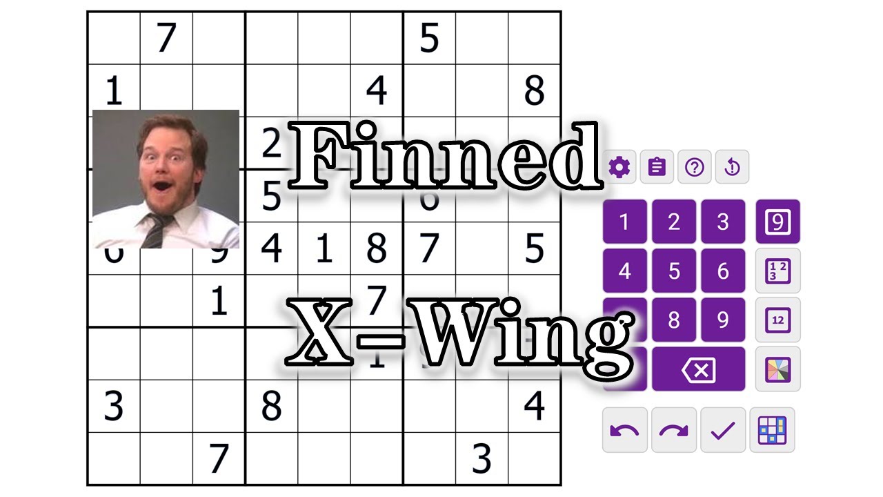 专家级数独必备技巧：Finned X-Wing