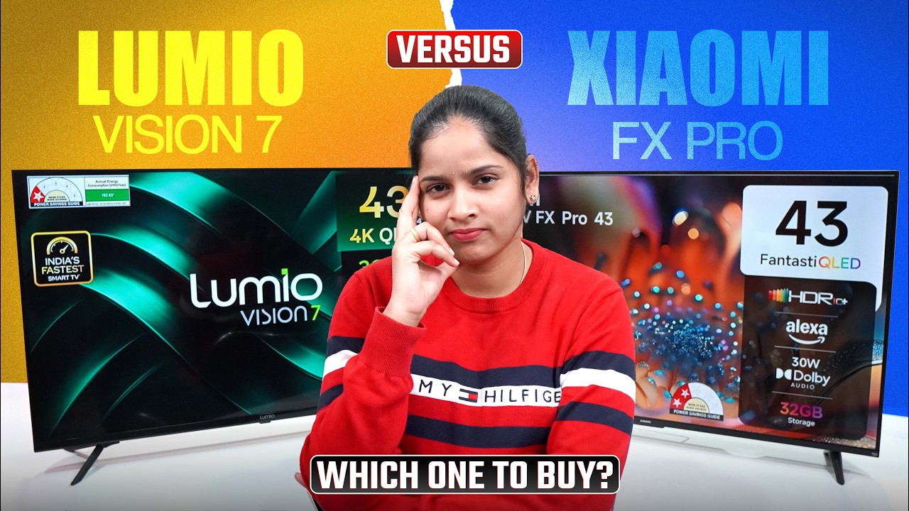 Lumio Vision 7 vs Xiaomi FX Pro – Best Budget 4K TV in India?