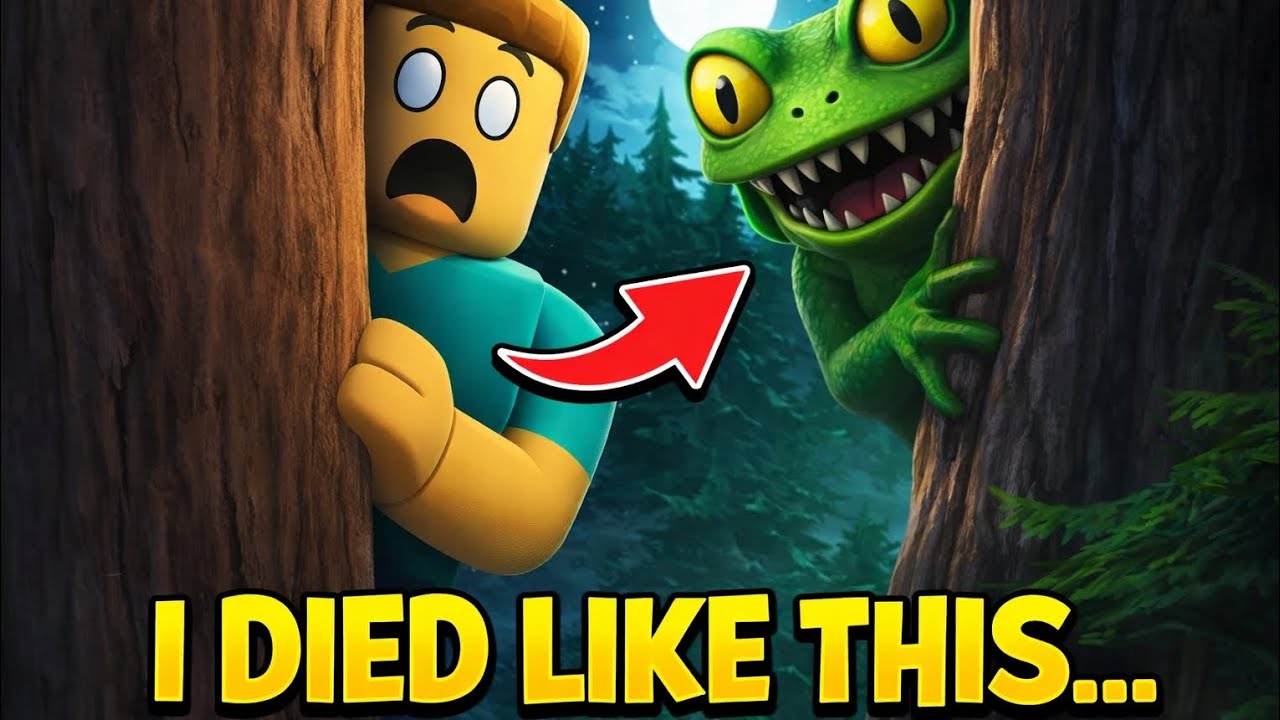 I am the WORST PLAYER in 99 NIGHT in the FOREST😔