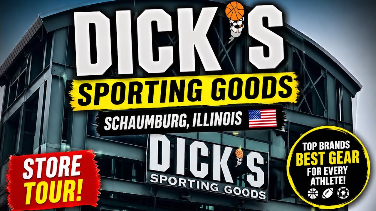 🇺🇸DICK&rsquo;S Sporting Goods USA 🇺🇸 | Sports Gear & Shopping Tour in Schaumburg