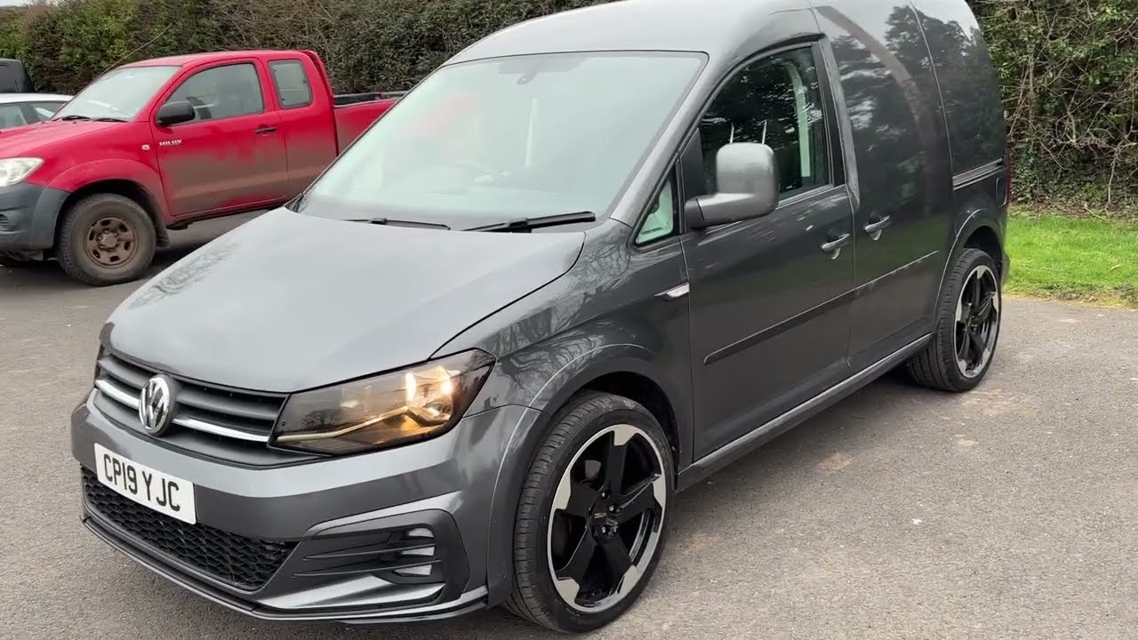 2019 VOLKSWAGEN CADDY 2.0 TDi Highline Nav DSG Auto 102 Panel Van Euro 6 ULEZ *NEW CAMBELT*