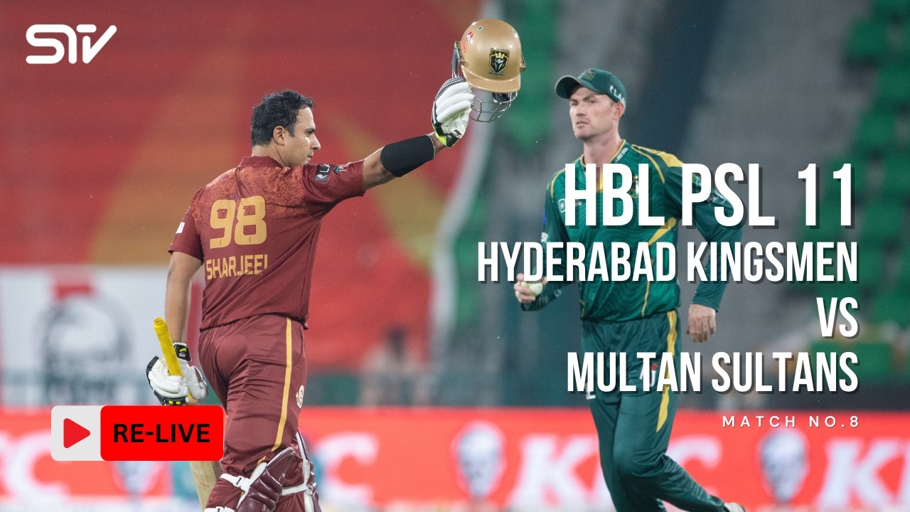 🔴 - 𝐑𝐄𝐋𝐈𝐕𝐄 | Multan Sultans vs Hyderabad Kingsmen | Match 08 | HBL PSL 11 | MZB1U