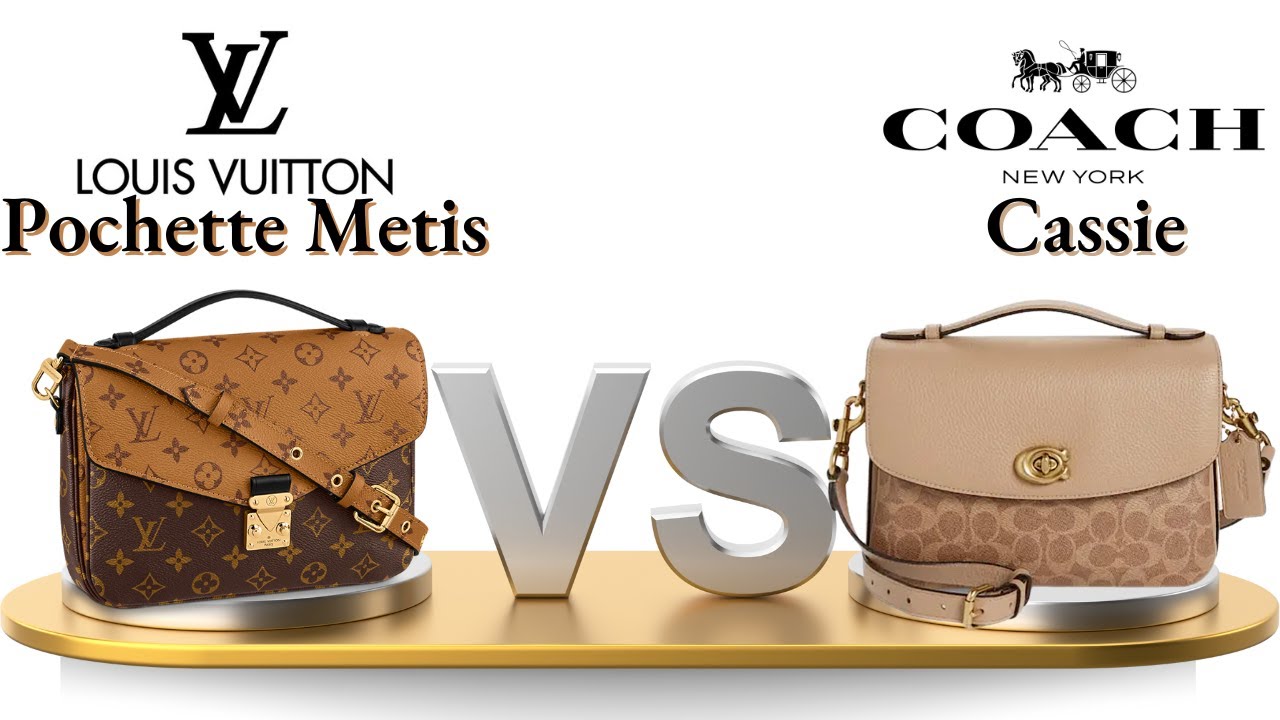 Сравнение клатчей LOUIS VUITTON METIS и COACH CASSIE