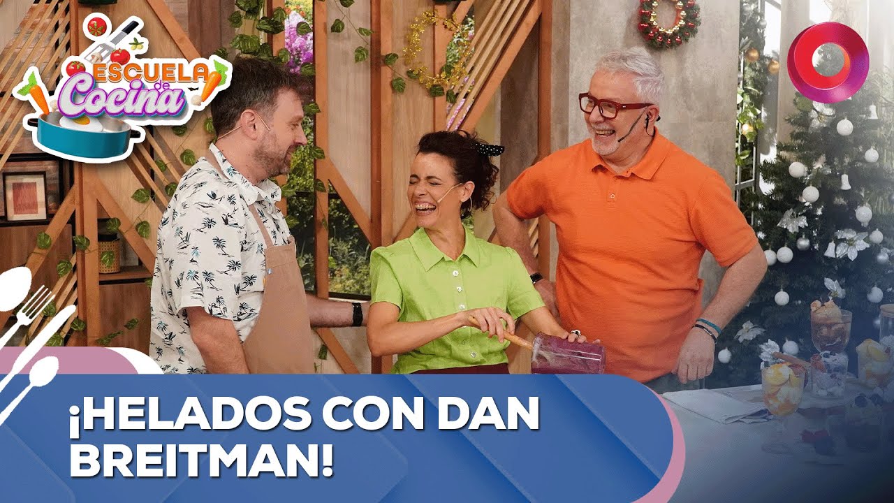 ¡Helados con Dan Breitman! | #EscuelaDeCocina Completo - 06/01 - El Nueve