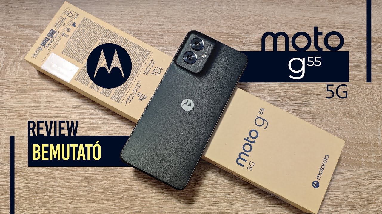 Hello Moto - Ér ez vajon ennyit? Motorola Moto G55 bemutató / teszt