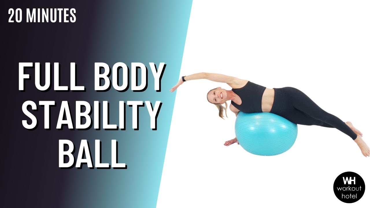 PILATES STABILITY BALL (FULL BODY ) WORKOUT with DUMBBELLS