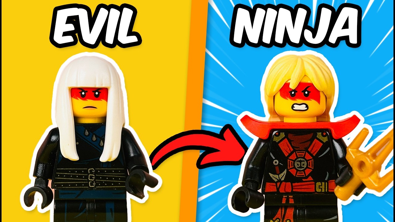 I Turned Ninjago VILLAINS into NINJA...