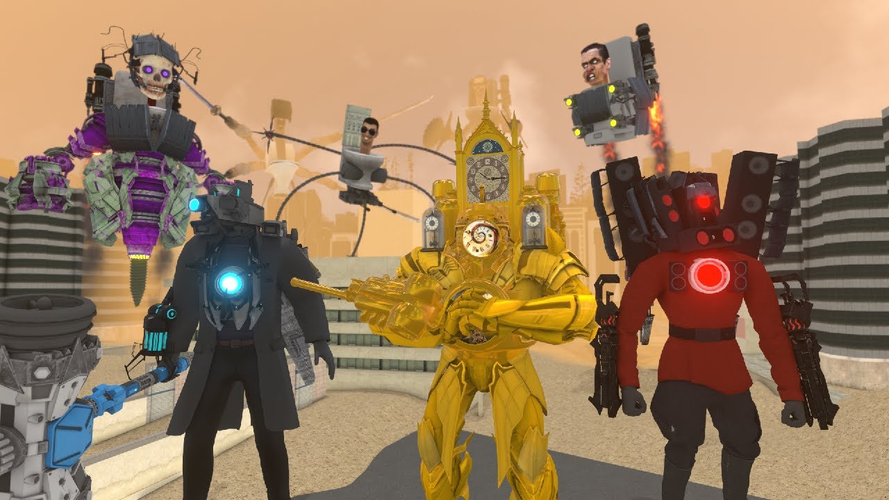 Skibidi Epic : Invade the earth ( Part 2 )