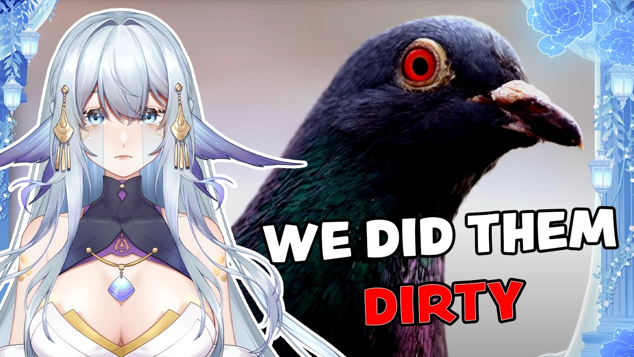 «Крысы с крыльями» — это пропаганда?!? | Casual Geographic Pigeons | Реакция VTuber