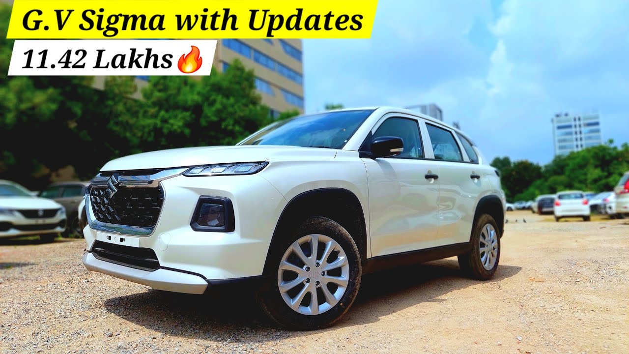 2025 Maruti Grand Vitara Sigma &ndash; Updated Base Model | Full Walkaround & New Features