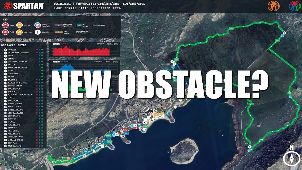 Spartan Race SoCal 2026 — Новое препятствие?
