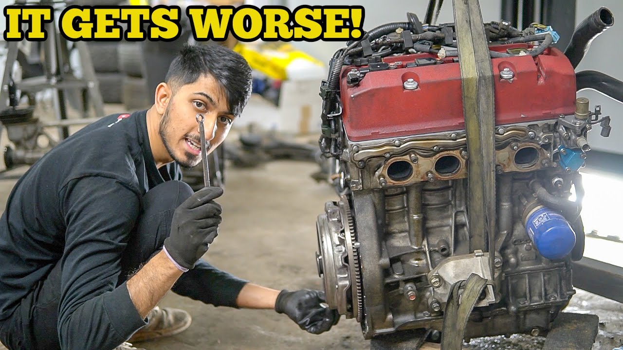 WATCH ME REMOVE THIS ENGINE! Honda S2000 Engine Replacement!