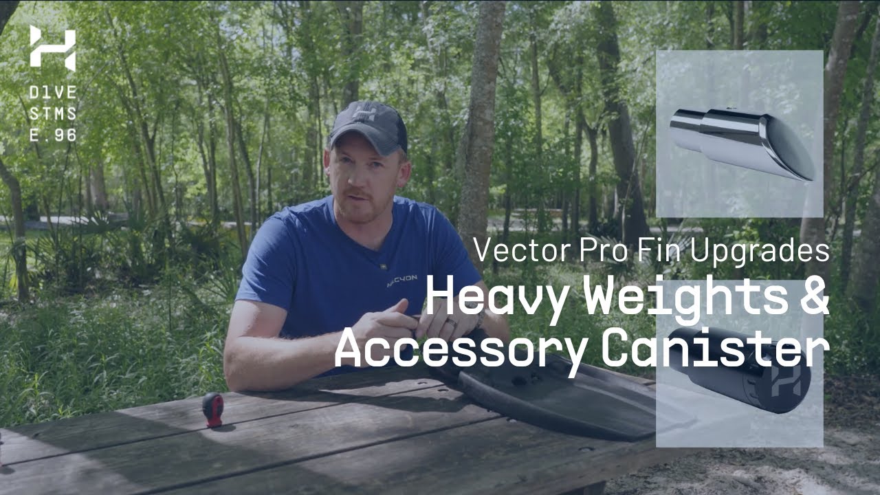 Vector Pro Fin Upgrades: Heavy Weights and Accessory Canister