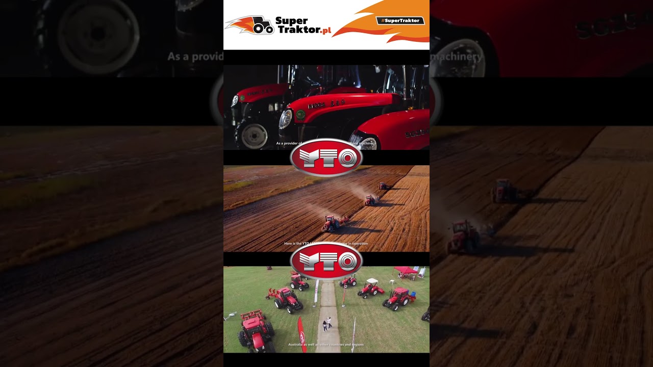 Ciągniki YTO u oficjalnego dealera traktor&oacute;w w Polsce.  #supertraktor #prow #YTO tel. 785151002